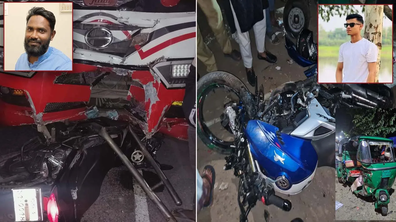 সিলেটে এক ঘন্টার ব্যবধানে সড়ক দুর্ঘটনায় ব্যাংক কর্মকর্তার ও কিশোরের মৃত্যু